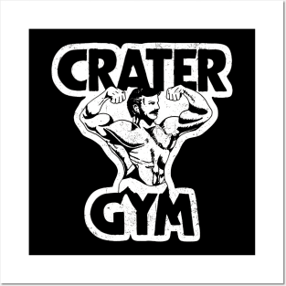 crater gym Posters and Art